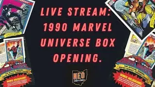 1990 Marvel Universe Box Opening. Hunting for PSA 10's.
