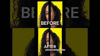 How to use Refine Edge Brush Tool in Photoshop | How to select hair in Photoshop | Photoshop Hacks
