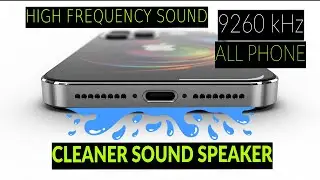 Speaker Cleaning Ultra Frequency &ndash; Dust Shake Audio | High Frequency Speaker Cleaner Sound
