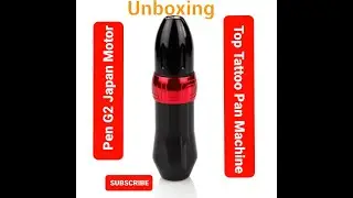 Top pen G2 Japan Motor Rotary Permanent Makeup Machine Unboxing.#tattoomachine #rotarytattoomachine