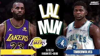 LAKERS vs TIMBERWOLVES | FULL GAME SIMULATION | NBA 2K24 ULTRA REALISTIC GRAPHICS