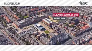 Tour Blackpool School of Arts with Sam and Katie | Blackpool and The Fylde College