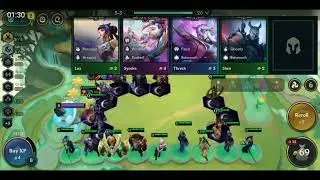 TeamFight Tactics : 6 Duelist , 4 Umbral , 2 Heavenly & 2 Behemoth for Kayn Encounter