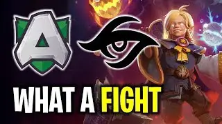 SECRET vs ALLIANCE - WHAT A FIGHT TI9 THE INTERNATIONAL 2019 | Dota 2
