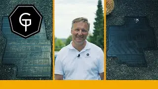 Vask av gummimatter uten vann