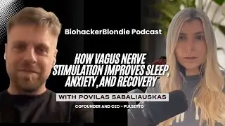 How Vagus Nerve Stimulation Improves Sleep, Anxiety, and Recovery with Povilas CoFounder of Pulsetto