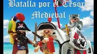 PLAYMOBIL Битва за средневековое сокровище