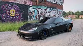 daytime🖤 TT-ABC RGB Headlight For 2005-13 Chevrolet Corvette C6 #ttabc #corvette #c6 #corvettec6