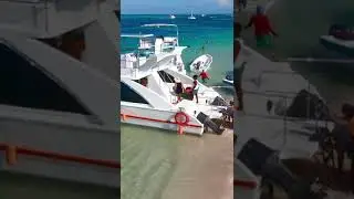 Punta Cana Party Boat Excursion with Coastline Catamarans in Dominican Republic! - Boarding Video
