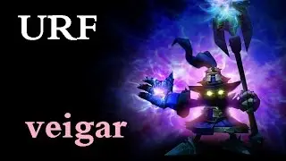 veigar League of Legends Ultra Rapid Fire (urf) 2016 gameplay