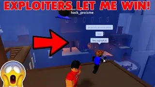 2 EXPLOITERS LET ME WIN IN ASSASSIN BATTLE ROYALE...