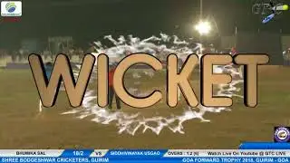 BHUMIKA SAL V/S SIDDHIVINAYAK USGAO MATCH AT GOA FORWARD TROPHY 2018, GUIRIM - GOA