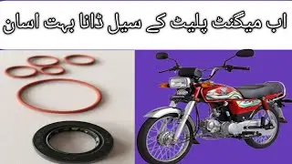 How to change Magnet seal ring CD 70 Magnet seal replacement how to stop oil leakge