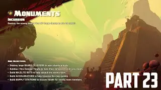 Battleborn - 100% Walkthrough Part 23 [PS4] &ndash; Incursion Map: Monuments (Deande)