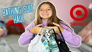 NEW TARGET SUMMER BATHING SUIT HAUL 👙 | POOL DAY 💦 | DAILY VLOG