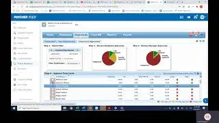 Paychex Flex: How to Approve a Direct Report's Timecard or PTO Request