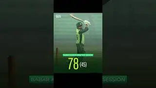 babar Azam is a practice session #trending #cricketfans #cricketlover #cricket #babarazambatting