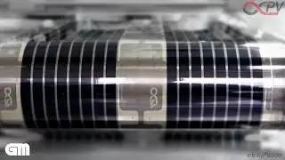 Organic solar cells fabricated on the FM330 slot-die coater