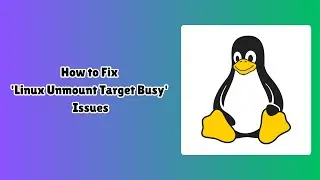Fix 'Unmount Target is Busy' Error in Linux | Linux Unmount Command | Unmount Disk Busy Solution