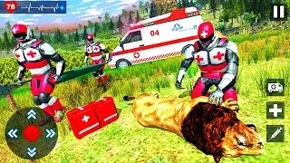 Animals Ambulance Rescue Game Doctor Robot 3D-Best Android Gameplay HD