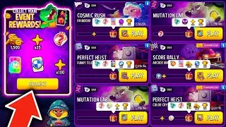 LAST EVENT GIFTS 🔥 x6 Solo: Funky Tiles, Arcade Man, Color Crystals, Rainbow Rush, Mutation Lab x2