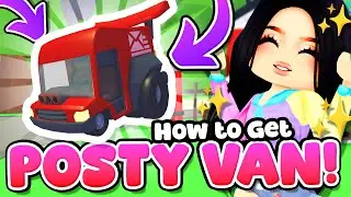 How to get the *NEW POSTY VAN* in Adopt Me! (roblox) UPDATE