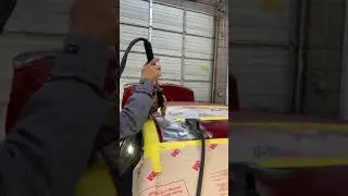 Dent pulling at Airpark Collision Center