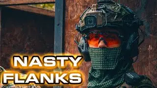 Absolutely Nasty Flanks | MTW & SRS Gameplay @ Driver Wood Airsoft