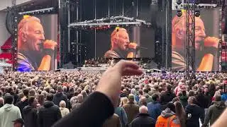 Bruce Springsteen and the E Street Band play My Hometown at Anfield Liverpool 7th June 2025