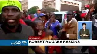 AFTER 37 years  MUGABE HAS GONE FOR RETIREMENT/  URGENT MUGABE DEMISIONNE