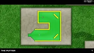 The Joy of Putting Mini course perfect round - all hole in ones