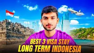 Stay LONG TERM in INDONESIA🇮🇩 |  3 Easy Visa to stay in Indonesia
