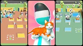 Idle Pet Doctor Mobile Game | Gameplay Android
