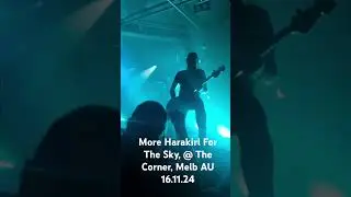 #harakiriforthesky #thecorner #melbournegigs #metalgigs #livemusic #sogood #liveforthis #gigs #tour