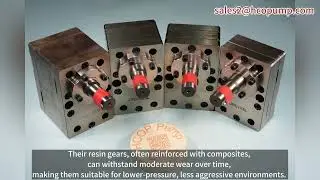 Wear resistance of resin gear pump