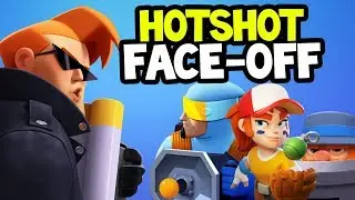 RUSH WARS FACE-OFF ! HOTSHOT VS LASER, PITCHER AND SHIELDS