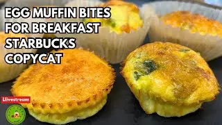 🔴 ULTRA CRUNCHY ASMR: STARBUCKS EGG BITES COPY CAT RECIPE 🥚 #asmrcooking