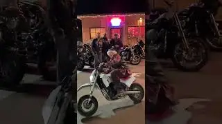 Grandma's wheelie game is actually undefeated #shorts #trending #skills