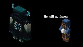 Can the Warden hear a Wandering Trader drink milk?