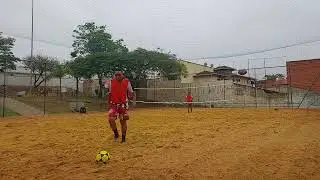Treino #futebol  SEGUNDO SET/ NICOLAS VENCEDOR !