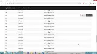 Infinite Scroll with Ajax C# MVC Partial View (without Datatables.net)