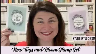 New Tags in Bloom Stamp Set