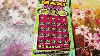 Maratonik z paczką zdrapek 0773 Maxi Cash cz 4🤩🍀💲👍😍🖐️