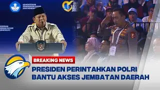 Presiden Prabowo Perintahkan Polri Bantu Akses Jembatan di Daerah