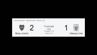 Boca vs Alianza Lima (4-5) 2-1  25/02/2025 - RPP Narración Completa Copa Libertadores