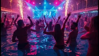 Year-End Bass Party 🎆⚡ | Live Electronic Beats for New Year Night Riders 🕺🎶