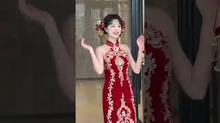 Impressive Toasting Dress Perfect for Chinese Weddings Qionglan WeddingStyle ChineseElegan