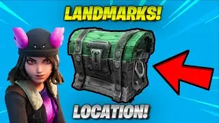Search Chests at 10 Landmarks Location - Skye's Adventure Week 8 challenges - Fortnite Battle Royale