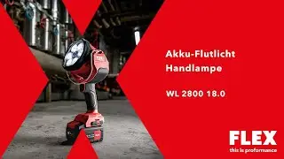 Akku-Handlampe WL 2800 18.0 von FLEX