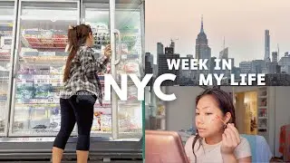 REALISTIC week in my life in NYC l Finding balance: health, love, work, college, following my dreams